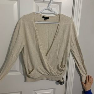 Tan American Eagle sweater